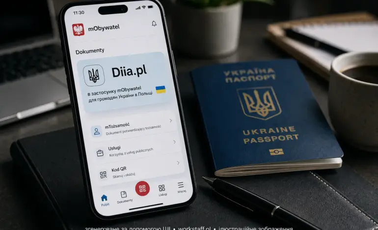 Diia.pl (mObywatel) – електронний документ, що видається громадянам України