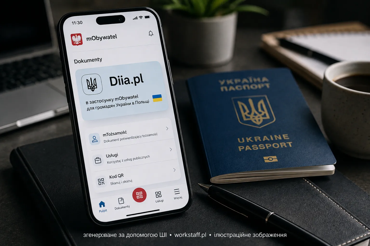 Diia.pl (mObywatel) – електронний документ, що видається громадянам України