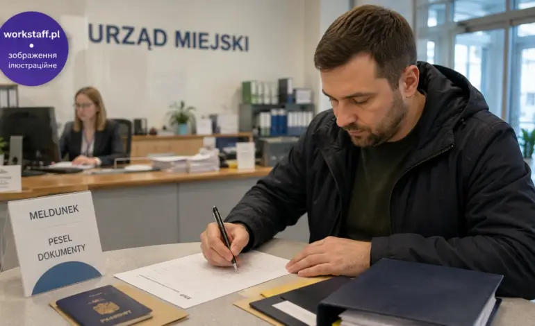 Особистий досвід отримання PESEL і meldunek у Польщі